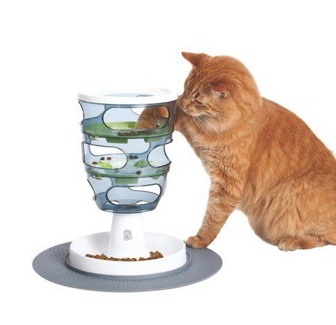 CatIt Senses Ruokalabyrintti kissoille - Kissan aktivointilelut - 1698 - 1