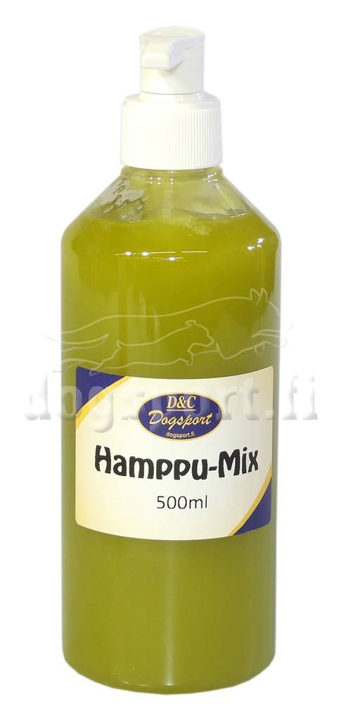 D&C Hamppu-Mix hamppuöljy & lampaanrasva ihon ja turkin hyvinvointiin koirille 500 ml - Ravintoöljyt koiralle - 7878 - 1