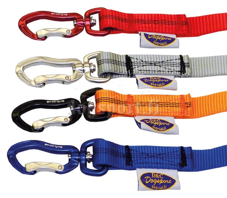 D&C K9-liina 6m, punainen - Nylon liinat - 898 - 1