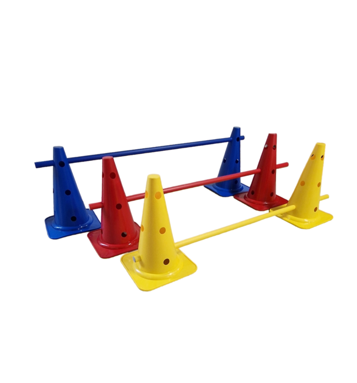 D&C Reikäkartio setti, keltainen - Merkkikartiot - 3658 - 1