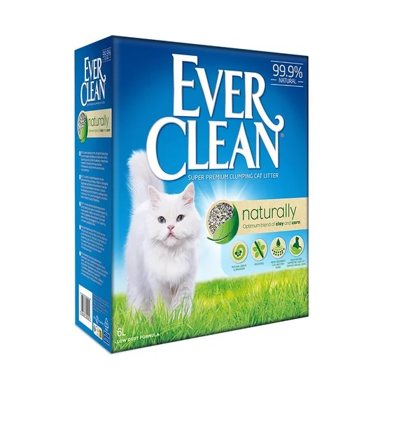 EverClean Naturally kissanhiekka 10 l - Kissanhiekat - 4448 - 1