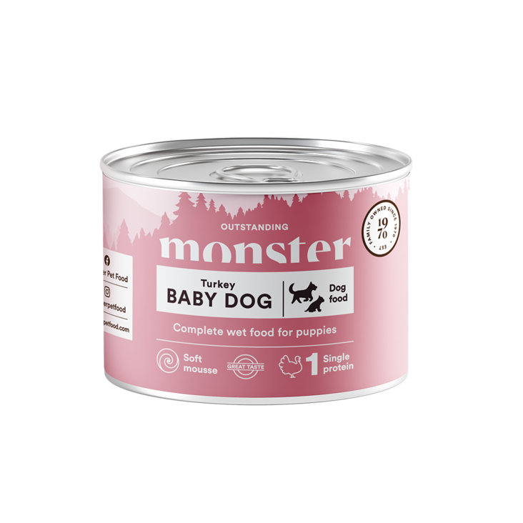 Monster Dog Baby Dog Mousse 190 g - Monster - 4378 - 1