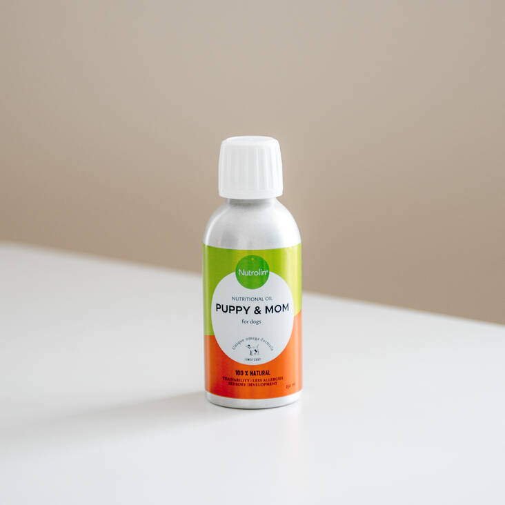 Nutrolin Puppy & Mom 150 ml - Ravintoöljyt koiralle - 1808 - 1
