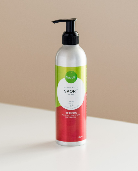 Nutrolin Sport ravintoöljy koiralle 265 ml - Ravintoöljyt koiralle - 5248 - 1