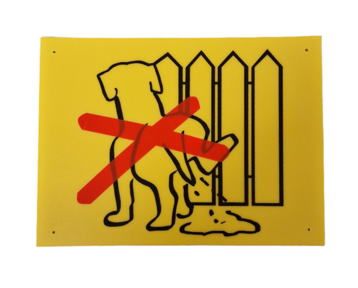 Pissaaminen kielletty -kyltti - Varoituskyltit - 4338 - 1