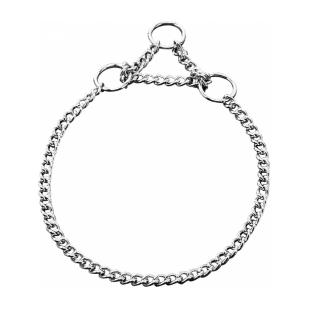 Puolikiristävä ketjupanta 1,5 mm teräs 30 cm - Koiran ketjupannat - 3058 - 1