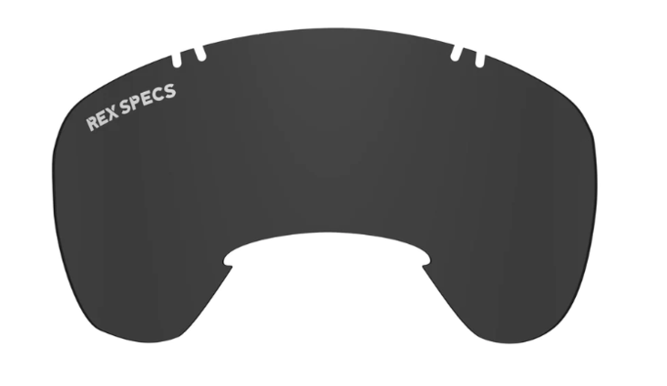 Rex Specs Original vaihtolinssi suojalaseihin savu koko S-wide - Koiran suojalasit - 4148 - 1