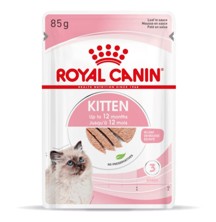 Royal Canin Kitten Loaf kissanpennun märkäruoka 85 g - Royal Canin märkäruoat kissalle - 3438 - 1