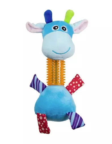 Pawise koiranpennun pehmolelu pitkäkaulainen kirahvi - Koiran pehmolelut - 2788 - 1