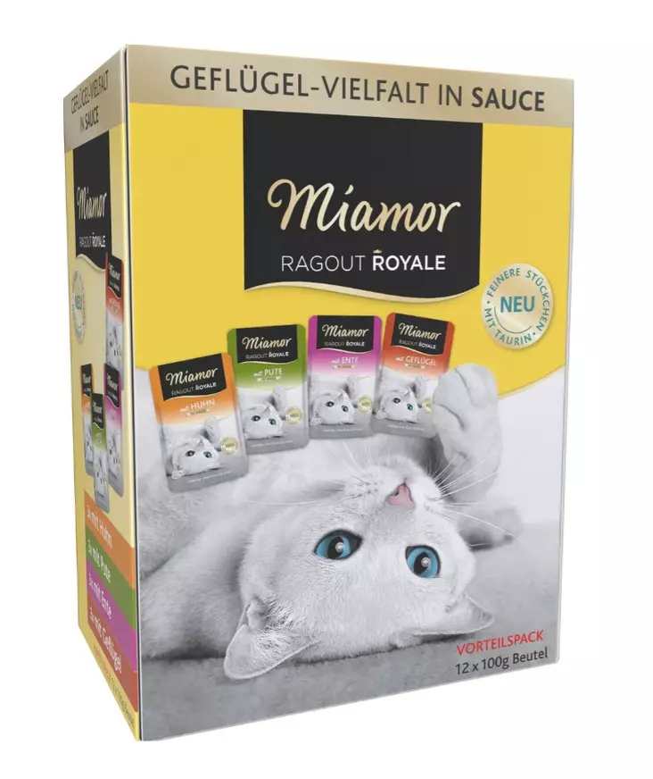 Miamor Ragout siipikarja kissan märkäruoka lajitelma 12 x 100 g - Miamor märkäruoat kissalle - 5428 - 1