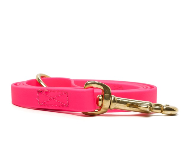 Mystique Biothane talutin 19 mm 200 cm pinkki - Koiran tekstiilitaluttimet - 6078 - 1