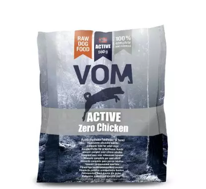 VOM Active Zero Chicken pullat 0,56 kg koiran raakaruoka - VOM raakaruoat koirille - 3558 - 1