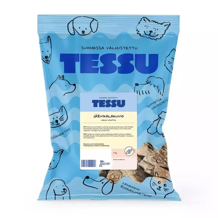 Tessu Järvikalakuvio 1 kg - Tessu - 3718 - 1