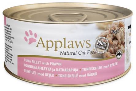 Applaws Tonnikalafilé & katkarapu 70 g - Applaws märkäruoat kissalle - 3529 - 1