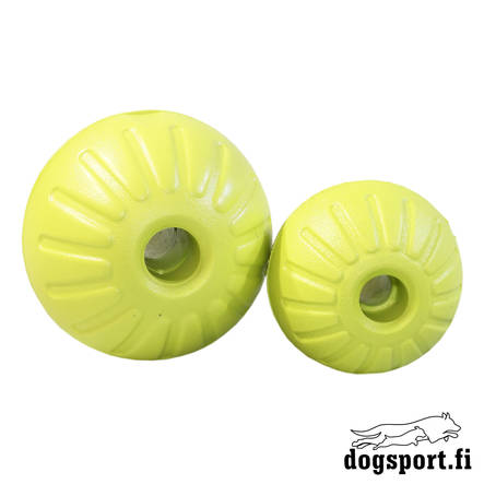 D&C Foam pallo reiällä keltainen pieni - Narupallot ja pallot - 1589 - 1