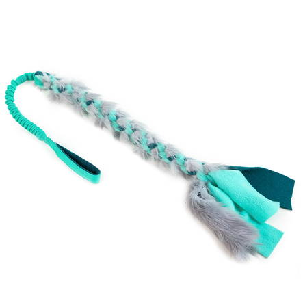 D&C Fleeceköysi karvalla ja joustolla 65 cm - Karvalelut - 4419 - 2