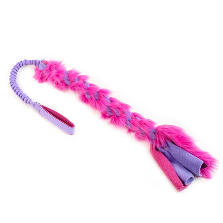 D&C Fleeceköysi karvalla ja joustolla 65 cm - Karvalelut - 4419 - 1