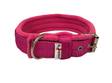 EL PERRO Solkipanta fleecellä kapea pinkki 50 cm - Koiran tekstiilipannat - 4799 - 1