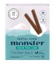 Monster Dog Dental Chew Grain Free Lamb M hammaspurutikku keskikokoisille koirille 7 kpl - Muut puruluut - 6009 - 2