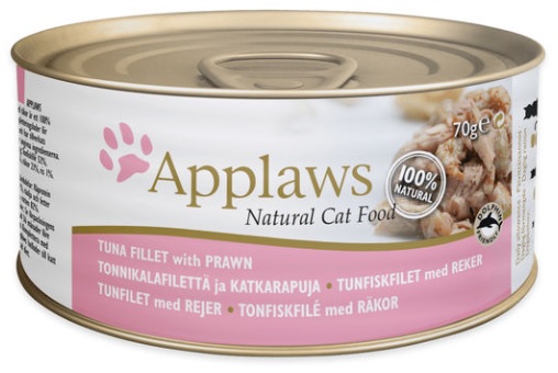 Applaws Tonnikalafilé & katkarapu 70 g - Applaws märkäruoat kissalle - 3529 - 1