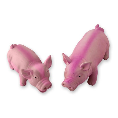 Best Friend Pig lateksipossu iso - Koiran kumi- ja lateksilelut - 5039 - 1