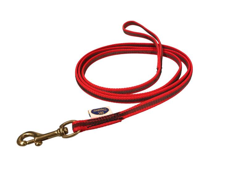 D&C Supergrip Lite talutin 2 m messinkilukolla punainen - Supergrip Lite taluttimet - 139 - 1