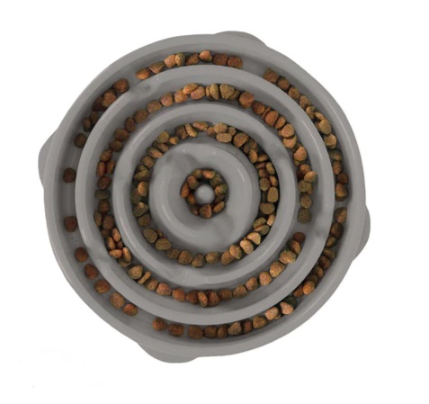 Fun Feeder Ahmimisenestokuppi pieni harmaa - Koiran kupit ja ruokailualustat - 1829 - 1