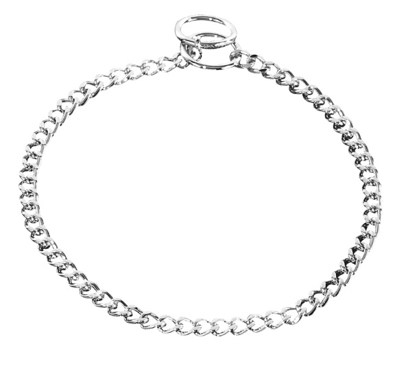 Kierreketjupanta 2,5 mm teräs, 40 cm - Koiran ketjupannat - 3219 - 1