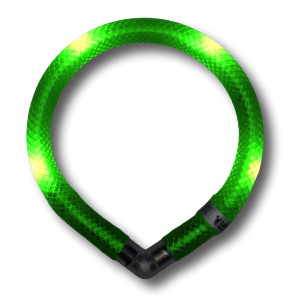 Leuchtie Mini valopanta neon vihreä 30 cm - Koiran valopannat - 4159 - 1