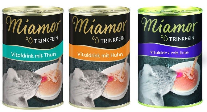 Miamor Trinkfein Vitaldrink lihaliemi 135 ml ankka - Makupalat ja herkut - 1079 - 1