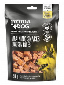 PrimaDog Training Snacks Kana 50 g - Koulutusherkut - 3799 - 1