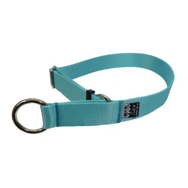 Sali Obro puolikiristävä panta 30 mm turkoosi koko M - Koiran tekstiilipannat - 4669 - 1