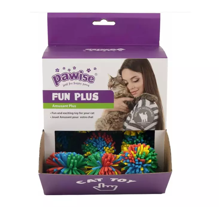 Pawise Rainbow Ball kissanlelu - Kissan pallot - 2529 - 1