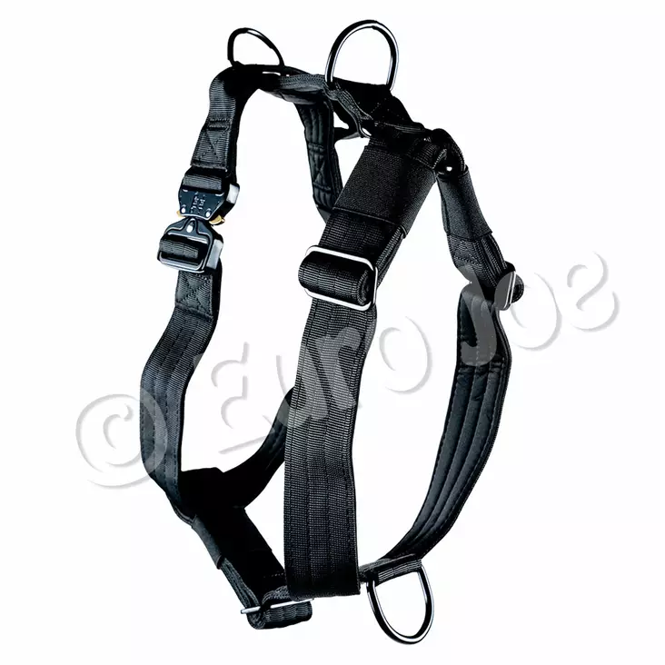 Euro Joe Iron Power valjas musta S - Koiran valjaat - 2539 - 1