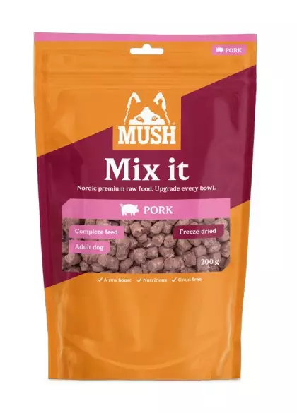 Mush Freeze-Dried Mix It pork - pakastekuivattu sika 200 g - Mush - 5689 - 1