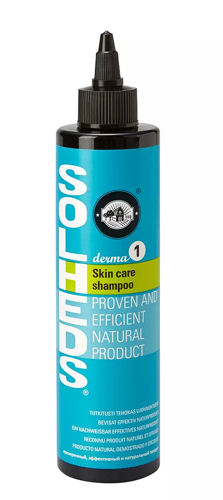 Solheds Derma1 shampoo 100 ml - Koiran shampoot ja hoitotuotteet - 6159 - 1