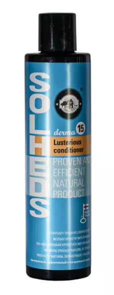 Solheds Derma15 Lusterious conditioner hoitoaine 250 ml - Koiran shampoot ja hoitotuotteet - 6169 - 1