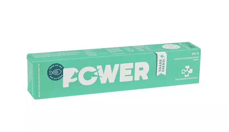 Svenska DjurApoteket Power lohi 60 g - Vitamiinilisät koiralle - 6259 - 1