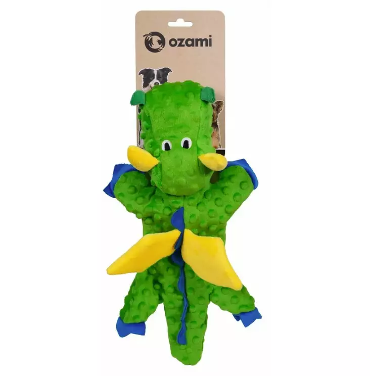 Ozami Lohikäärme vihreä 44 cm - Koiran pehmolelut - 6499 - 1