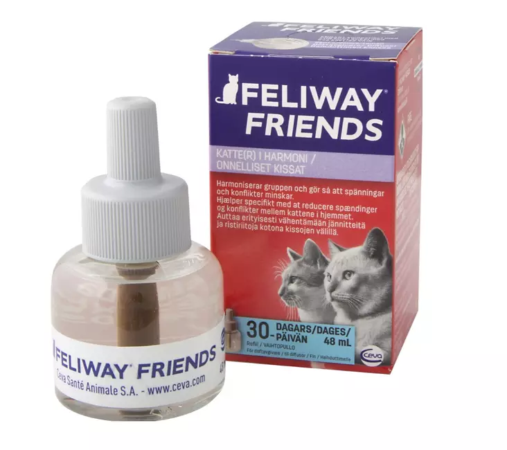 Feliway Friends vaihtopullo liuos 48 ml - Rauhoittavat tuotteet - 2629 - 1