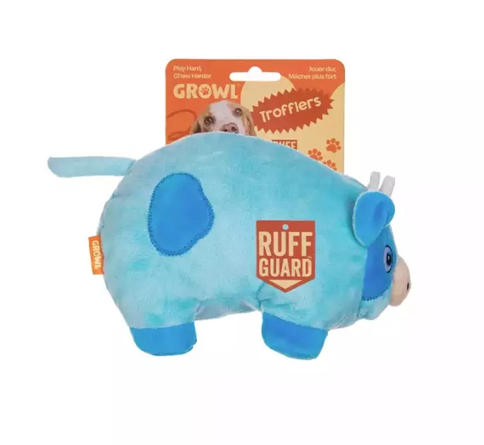 Growl Trofflers Moo Moo the Cow koiran pehmolelu - Koiran pehmolelut - 5459 - 1