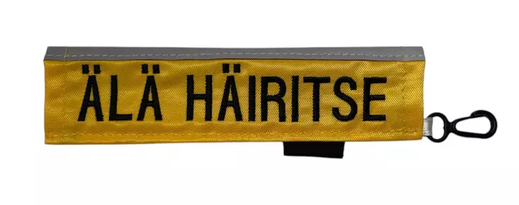 Maike heijastinputki - Älä häiritse - Koiran heijastimet - 2439 - 1