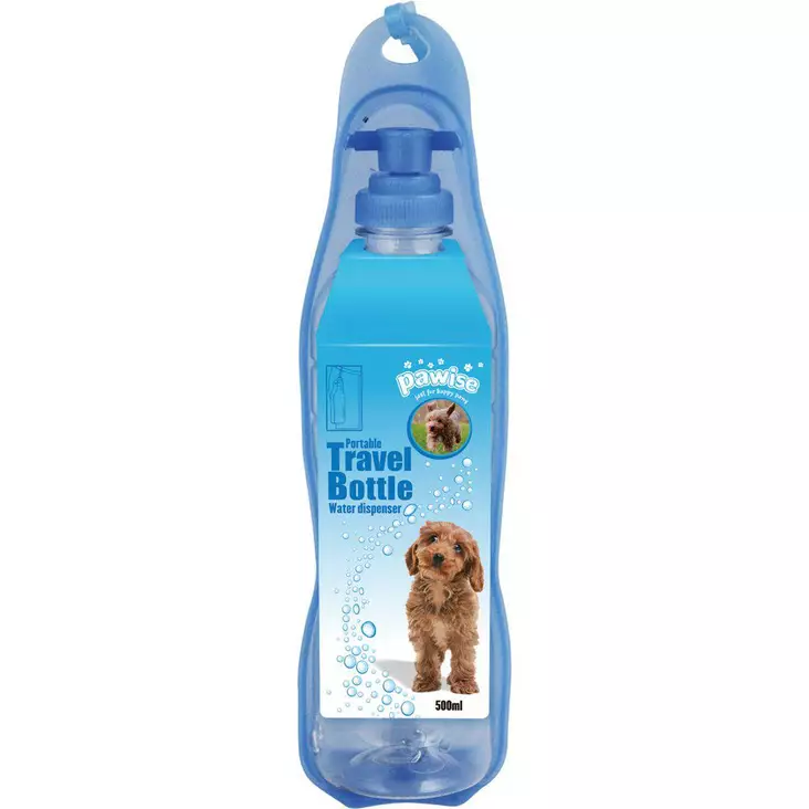 Pawise Matkajuomapullo 500 ml - Koiran kupit ja ruokailualustat - 3549 - 1